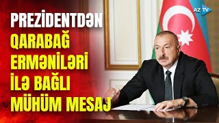 Prezident kanadalı diplomatı qəbul etdi: dövlət başçısından Qarabağ erməniləri ilə bağlı MÜHÜM MESAJ