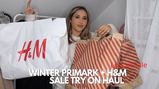 Winter Primark + H&M Sale | Try on Haul