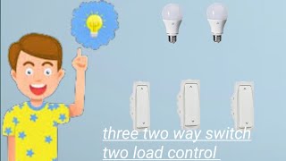 three two way switch two lode control