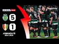 Resumo: Sporting 5-1 Estrela Amadora - Liga Portugal Betclic | sport tv