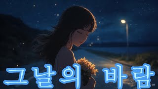 그날의 바람(누군가를 기다리는 모습)