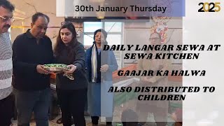 GURUGRAM DAILY LANGAR AT SEWA KITCHEN - 30th JANUARY 2025