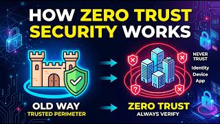 How Zero Trust Security Works – Trust Nothing, Verify Everything.
