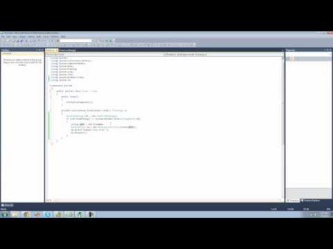 C# Beginners Tutorial - 44 - SaveFileDialog C# Beginners Tutorial - 44 - SaveFileDialog