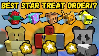 The Best Order For Gifting Your Bees With Star Treats | Bee Swarm Simulator