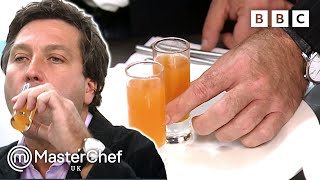 Tomato Juice Shots Stuns MasterChef Judges! | MasterChef UK