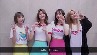 EXID 向香港粉絲打招呼！