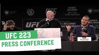 UFC 223: Pre Fight Press Conference (Full)