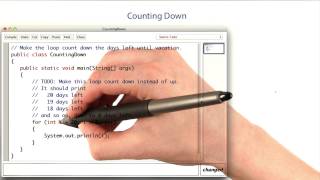 Counting Down - Intro to Java Programming