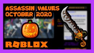 roblox assassin value list new movies