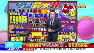 2017.08.03大政治大爆卦完整版　小英保證執政不缺電...用你口袋裡的錢買電補缺額