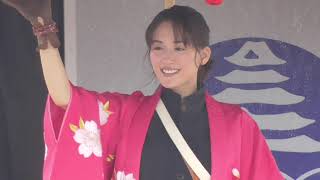 綾瀬はるか 会津まつり2023 会津藩公行列【Haruka Ayase】Aizu Festival Tsuruga Castle