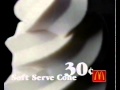 McDonalds - 30 cent Soft Serve Cone - Australian Ad 1996