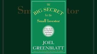 第五章 （1/2）价值投资的秘密 乔尔·格林布拉特 The Big Secret for the Small Investor Joel Greenblatt