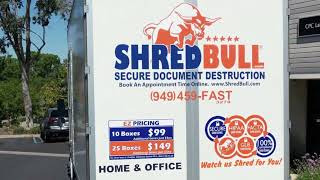 Shred Bull Shredding Truck  in Orange County, CA