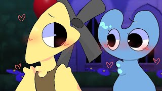 [cute moment]// rainbow Friends 💛💙, //•Flipaclip •//Read desc 🙃//chapter 2