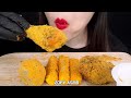 asmr bburinkle fried chicken cheese balls cheese sticks 뿌링클 치킨 뿌링치즈볼 치즈스틱 먹방 mukbang eating sounds