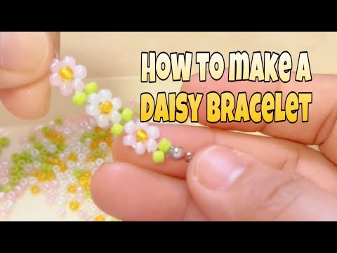 Daisy Bracelet Tutorial Youtube