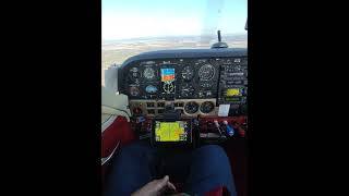 META Ray Bans in the cockpit of a Cessna 177RG Cardinal