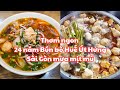 Sài Gòn: Thơm ngon Rất đông 24 năm BÚN BÒ HUẾ Út Hưng quận 3 - Mưa mịt mù qua chợ Xóm Củi quận 8