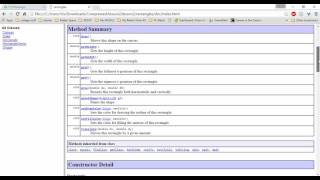 Using Javadoc in BlueJ