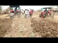 massey ferguson 246 dynatrack vs mahindra 575 di xp plus plough tractor competition