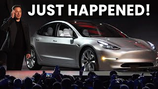 Elon Musk's ALL NEW Model 3 Shocks the Entire Car Industry Final || Tesla Model 3 2022