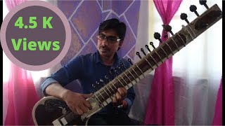 Mere Naam Tu Full Song | 1st Sitar Cover by Sourav Ganguly | Zero | Shah Rukh Khan, Anushka, Katrina