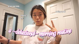 a ~delusional~ high school morning routine | Vanessa Nagoya