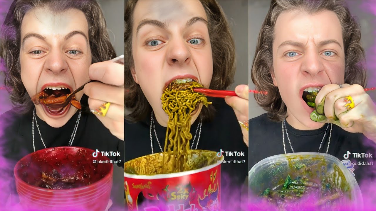 Extreme Spicy Food Tiktok Compilation #3 🥵🔥 - YouTube