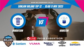 Highlights | Robertson Town vs Hawston | Sanlam Boland Top 12