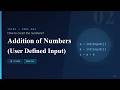 Python Tutorial: Dynamic User Inputs | The First Loop (English)