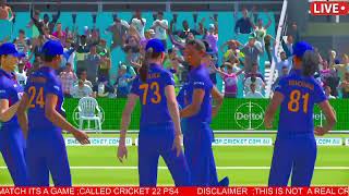 🔴Live: India Women vs Australia Women, 4th T20 | INDW vs AUSW Live T20 Live Score and  Cricket 22