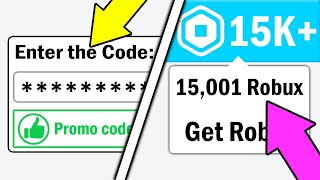 This *SECRET* ROBUX Promo Code Gives FREE ROBUX? (Roblox 2021)