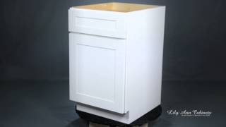 Lily Ann Cabinets Shaker White Cabinet Features