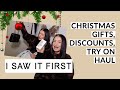 I SAW IT FIRST HAUL | CHRISTMAS GIFT GUIDE | EMILY LUCY RAJCH