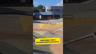 Minha primeira aventura na Rampa de Patins 🛼!#shortsvideo #patins