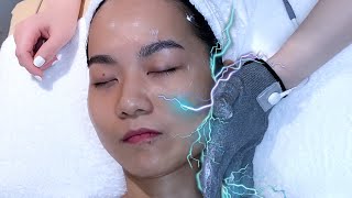 ASMR 전기 페이스 리프팅 마사지 Face lifting massage