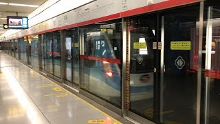 China Suzhou Subway Line2 蘇州地下鉄2号線@Shilu 石路