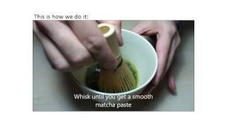 How To Prepare Matcha Latte