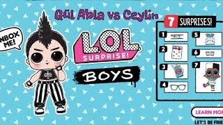 YENİ LOL BOYS Erkek Bebekler Challenge NEW LOL Surprise BOYS Brothers L.O.L Surprise Bidünya Oyuncak