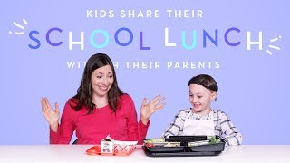 Kids Share Their School Lunch With Their Parents | Kids Try | HiHo Kids