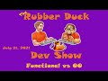 Object Oriented vs. Functional Programming | Rubber Duck Dev Show 5