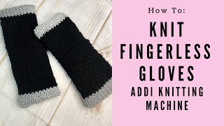 How To Knit Fingerless Gloves | Easy for Beginners Knit