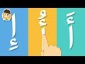 Read Arabic Alphabet for kids (أَ, أُ, إِ)– Learn reading Arabic ABC for kids with Zakaria