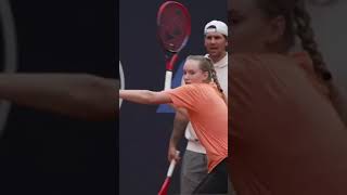 Rybanation! 4th semi final of the season for Elena Rybakina | tennis | #viral #tennis #wta