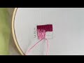 long and short stitch embroidery stitch tutorial