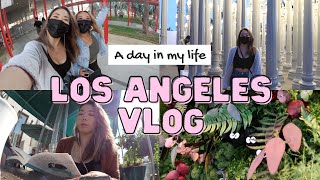 Life in LA Vlog | the Academy Museum, LACMA lights, Urth Caffé and dinner with friends in LA