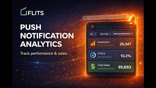 Track Push Notification Performance & Sales | Flits Analytics Guide