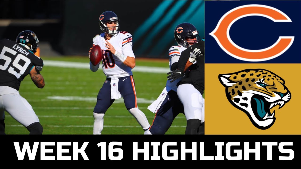 Bears Vs Jaguars Highlights | NFL Week 16 - YouTube